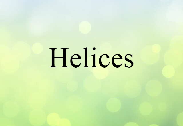 helices