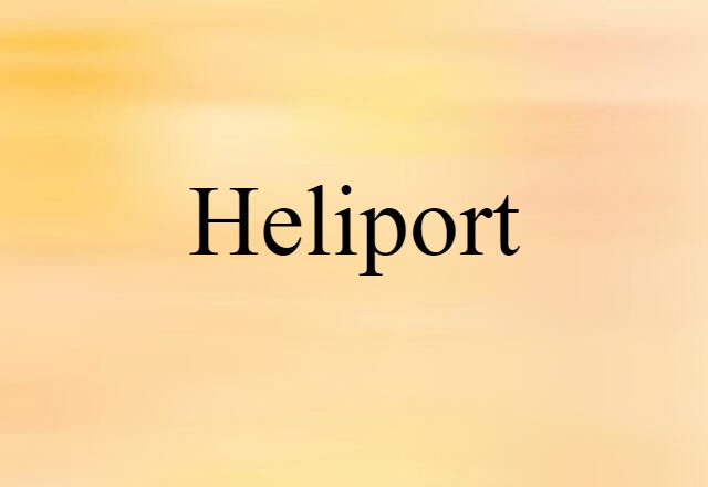 heliport