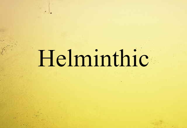 helminthic