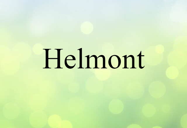 Helmont