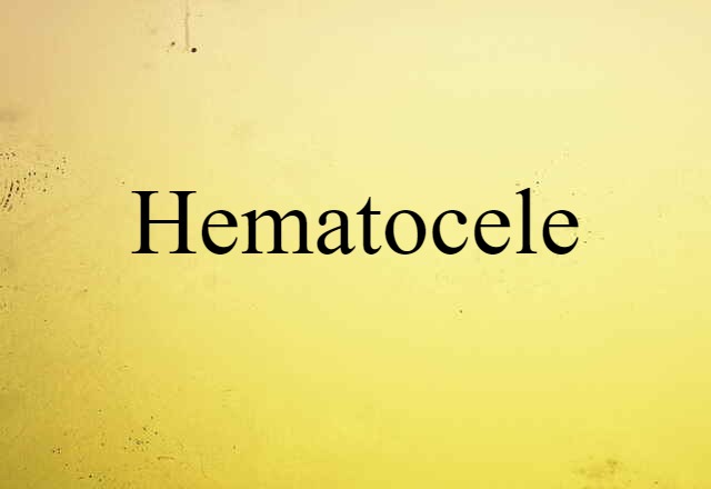 hematocele