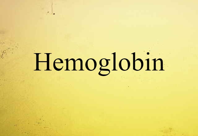 hemoglobin