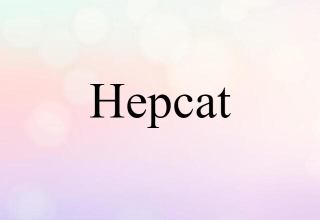 Hepcat (noun) Definition, Meaning & Examples