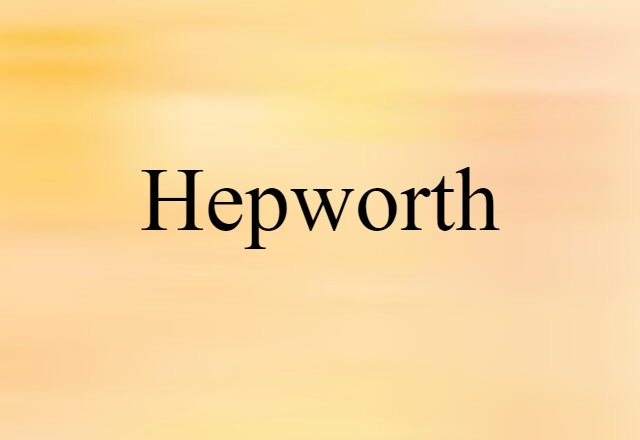 Hepworth