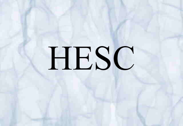 hESC