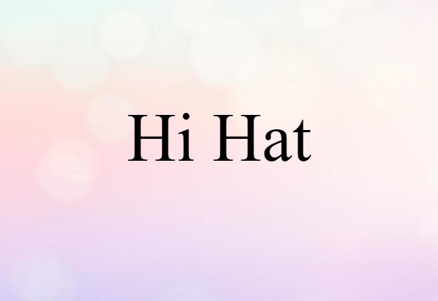 hi hat