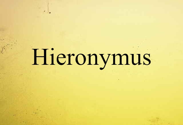 Hieronymus