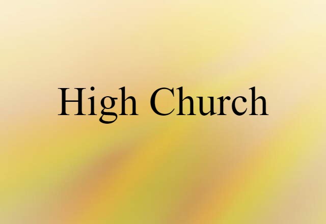 High Church