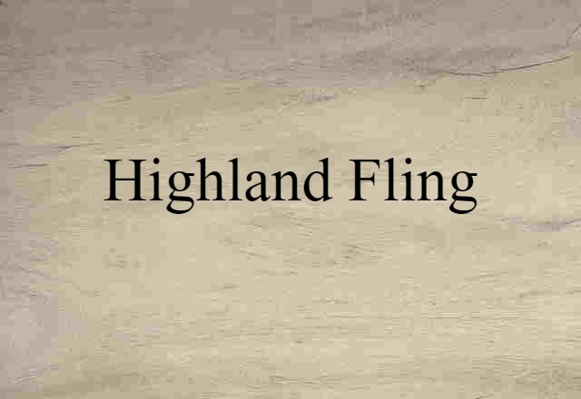 Highland fling