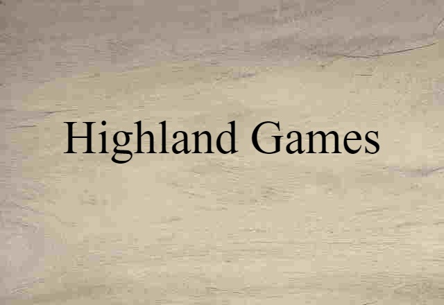 Highland Games