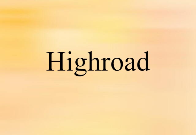 highroad