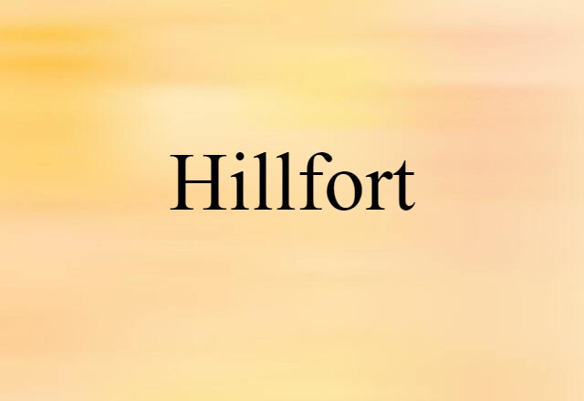 hillfort