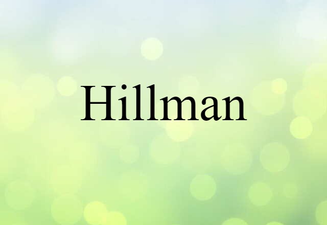 Hillman