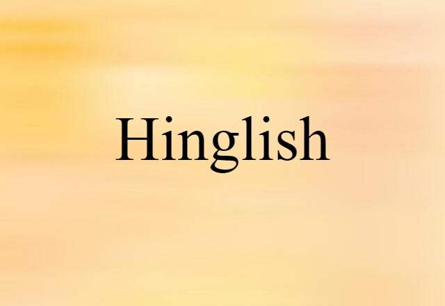 Hinglish