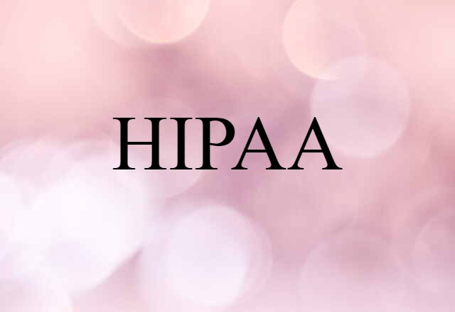 HIPAA