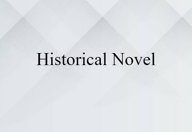 historical novel