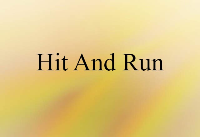 hit-and-run