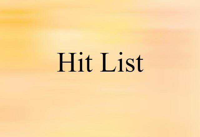 hit list