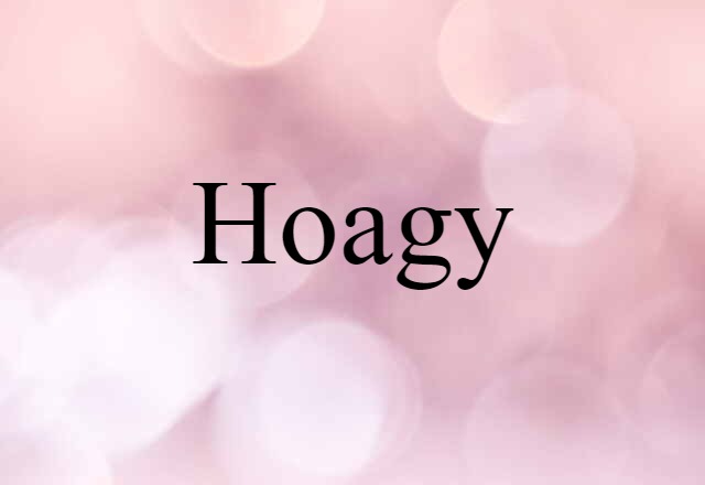 hoagy