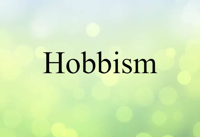 Hobbism