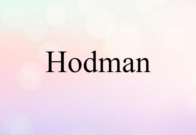 hodman