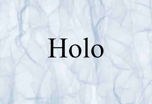 holo