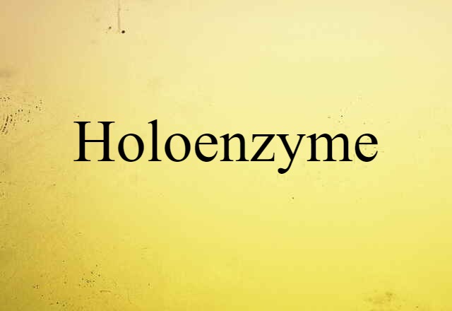 holoenzyme