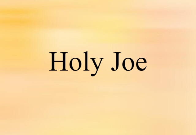 Holy Joe