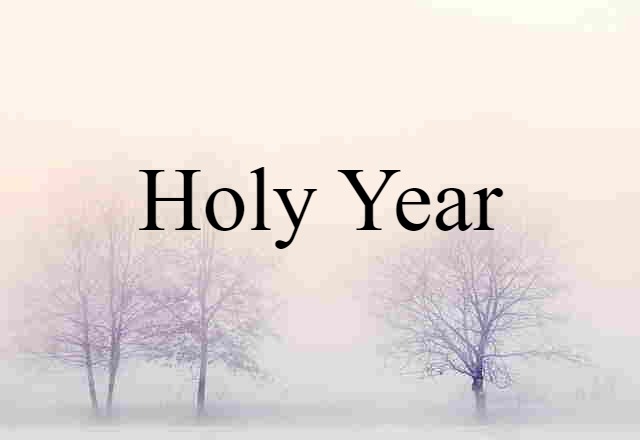 Holy Year