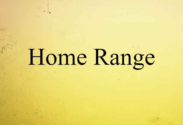 home range