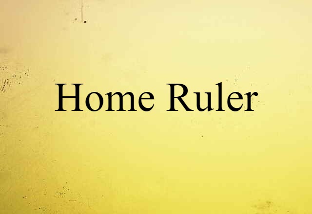 home ruler