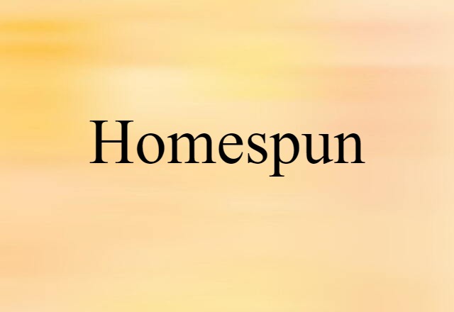 homespun