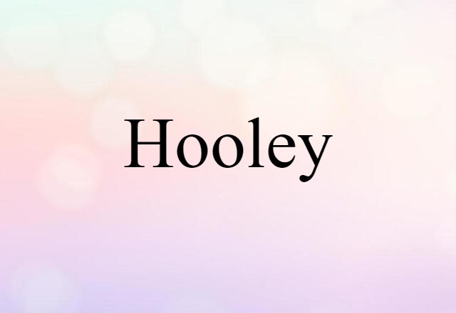 hooley