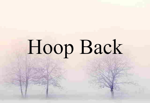 hoop back