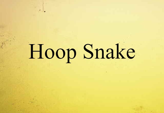 hoop snake