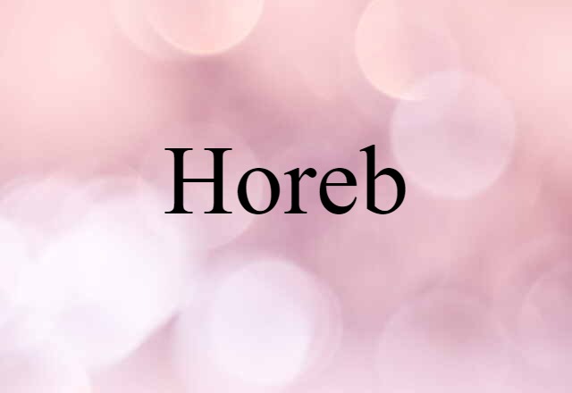 Horeb