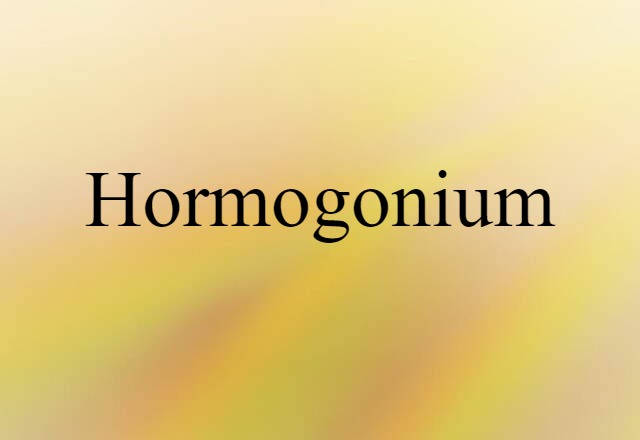 hormogonium