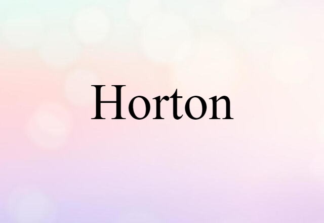 Horton