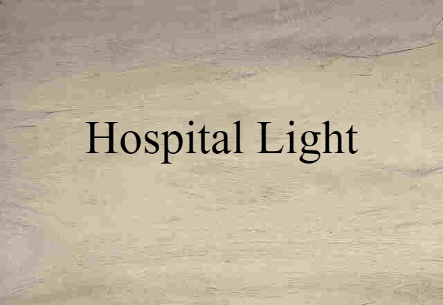 hospital light