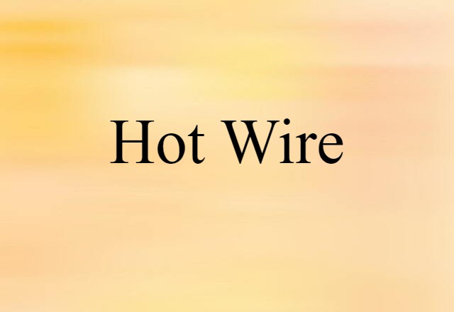 hot-wire