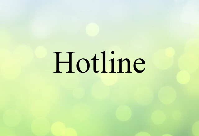 hotline