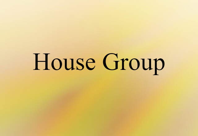 house group