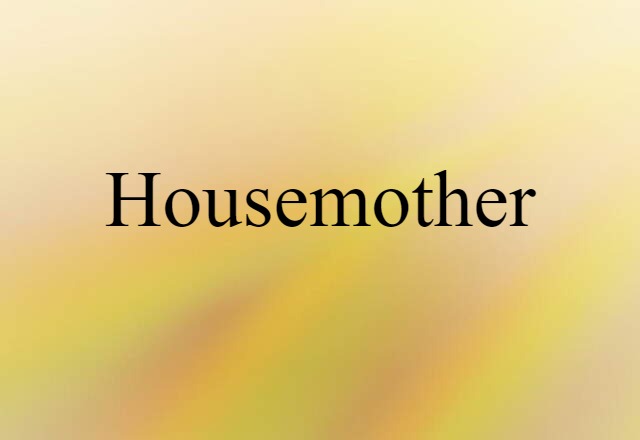 housemother