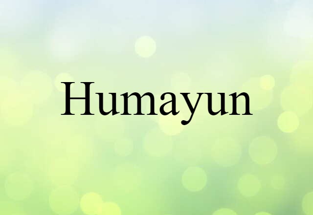 Humayun