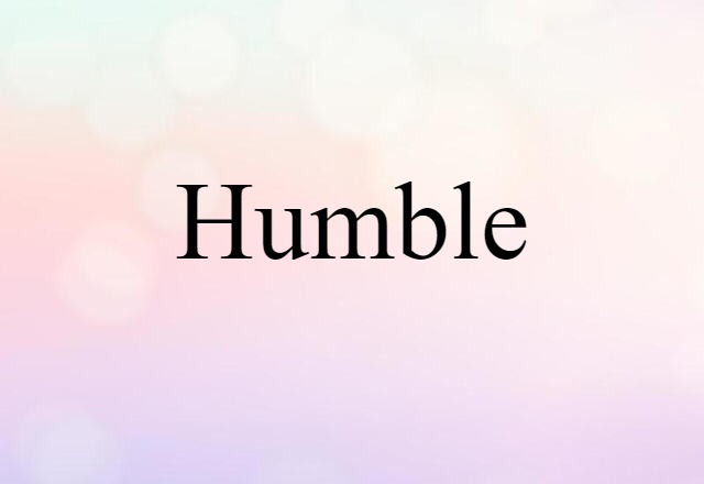 humble