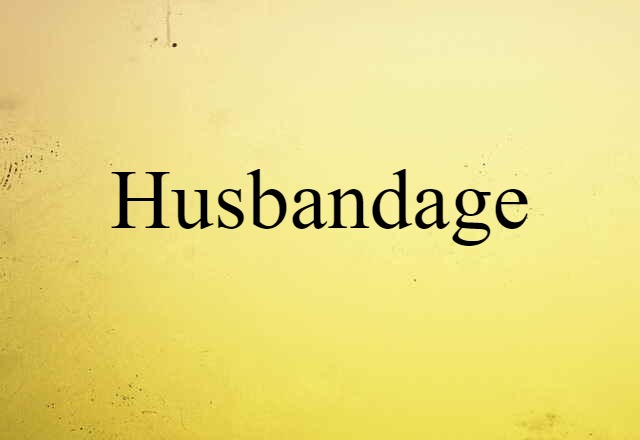 husbandage