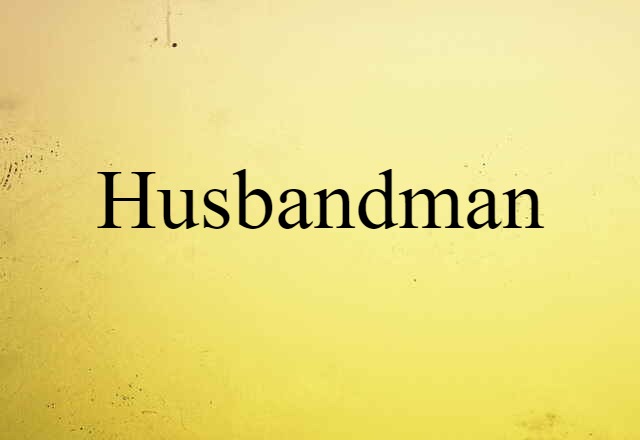 husbandman