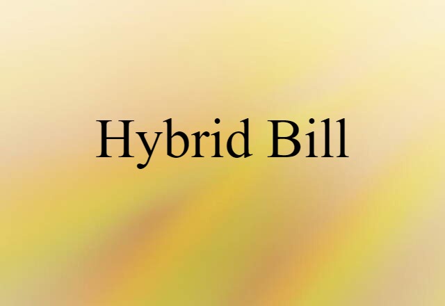 hybrid bill