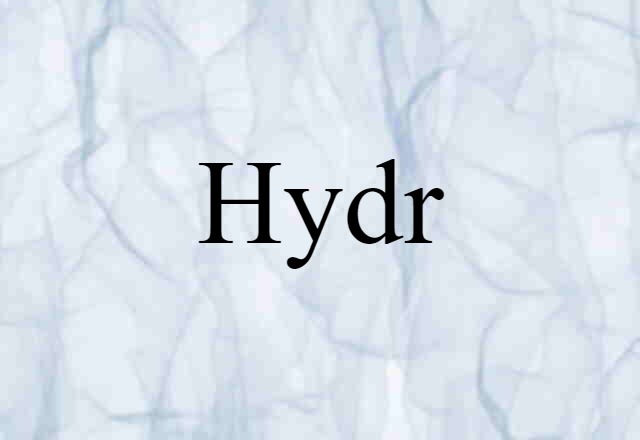 hydr