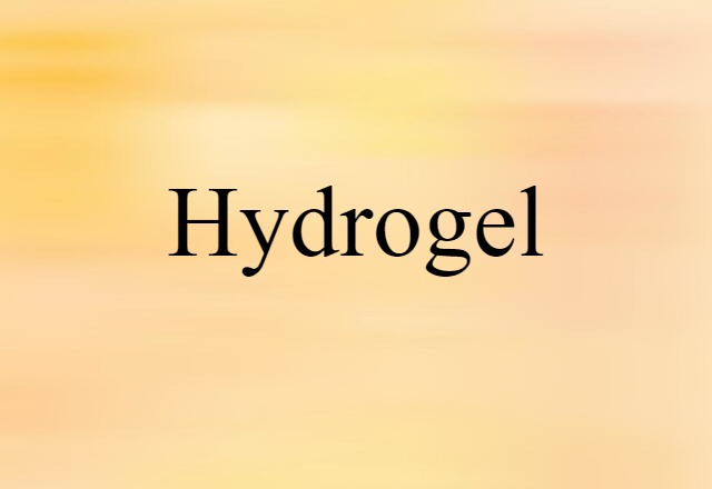 hydrogel